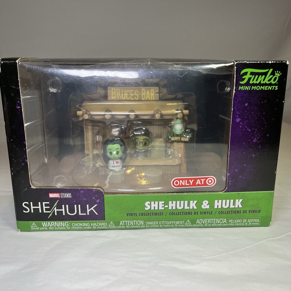 Funko Mini  Moments She-Hulk & Hulk Target‎ Exclusive Vinyl Collection Free Ship